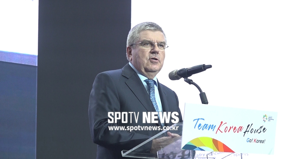 [AG 리포팅] 바흐 IOC 위원장 "남북 단일팀, 도쿄 올림픽 성공도 기대"