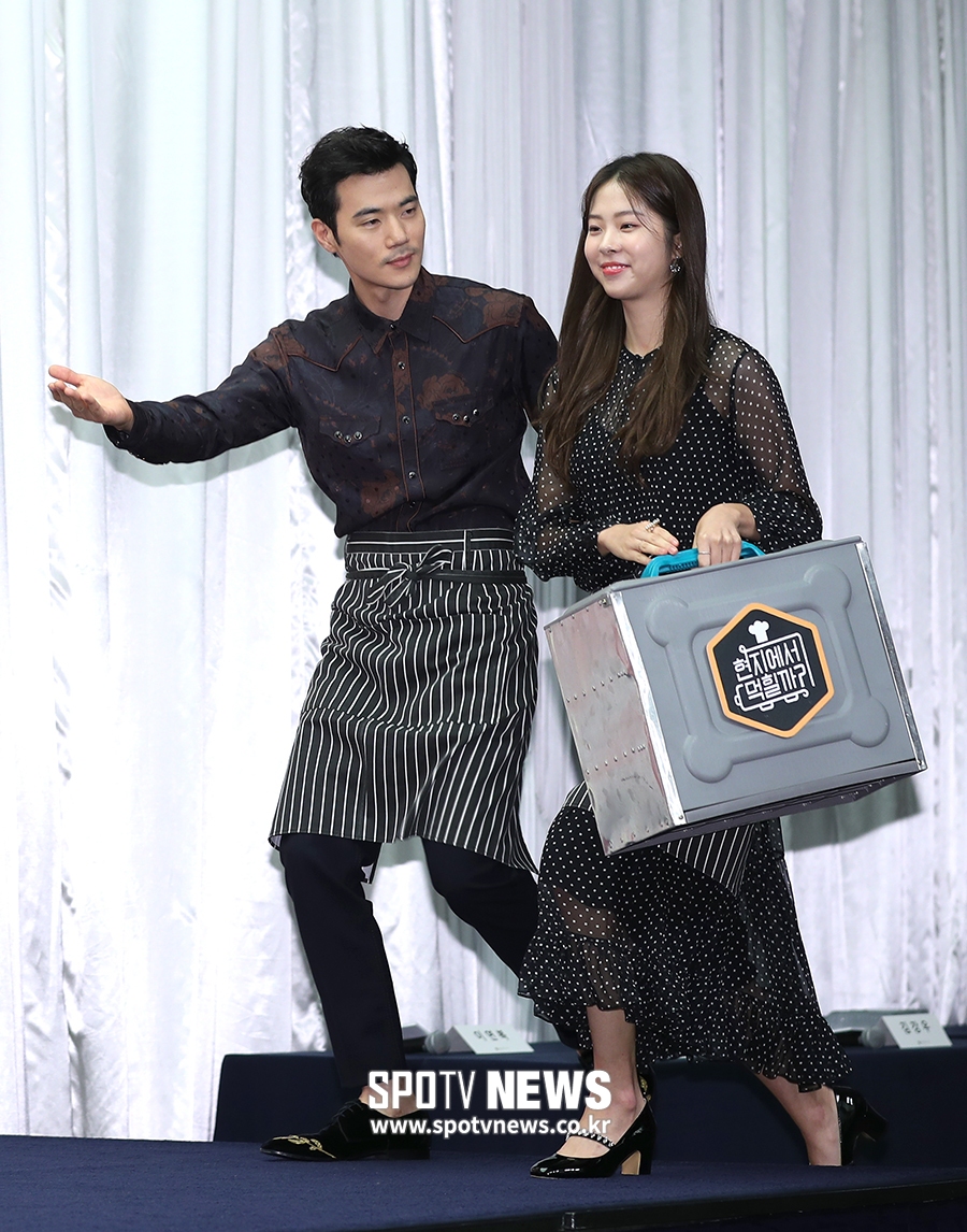 [포토S] 김강우-서은수, 선남선녀 중국집 요리사