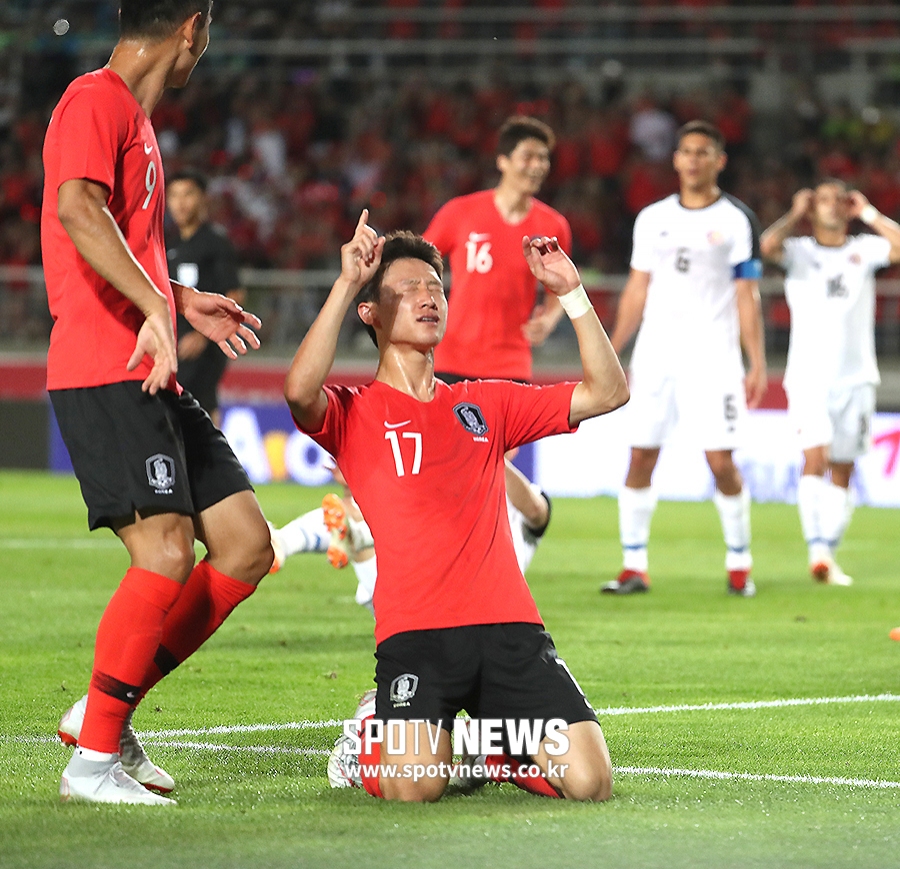 [포토S] 이재성, 벤투호 첫 골의 주인공!