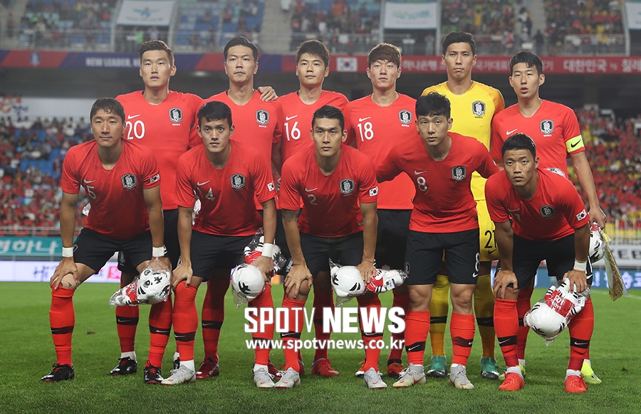[포토S] 한국-칠레전, 베스트 11