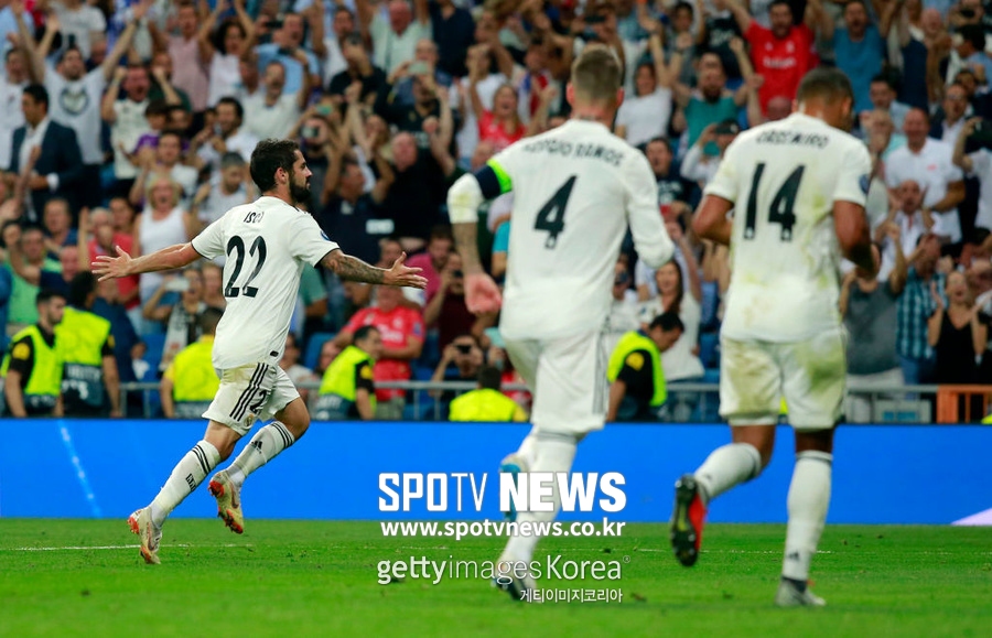 [UCL REVIEW] '공격수 1골씩' 압도적인 레알, 로마에 3-0 완승