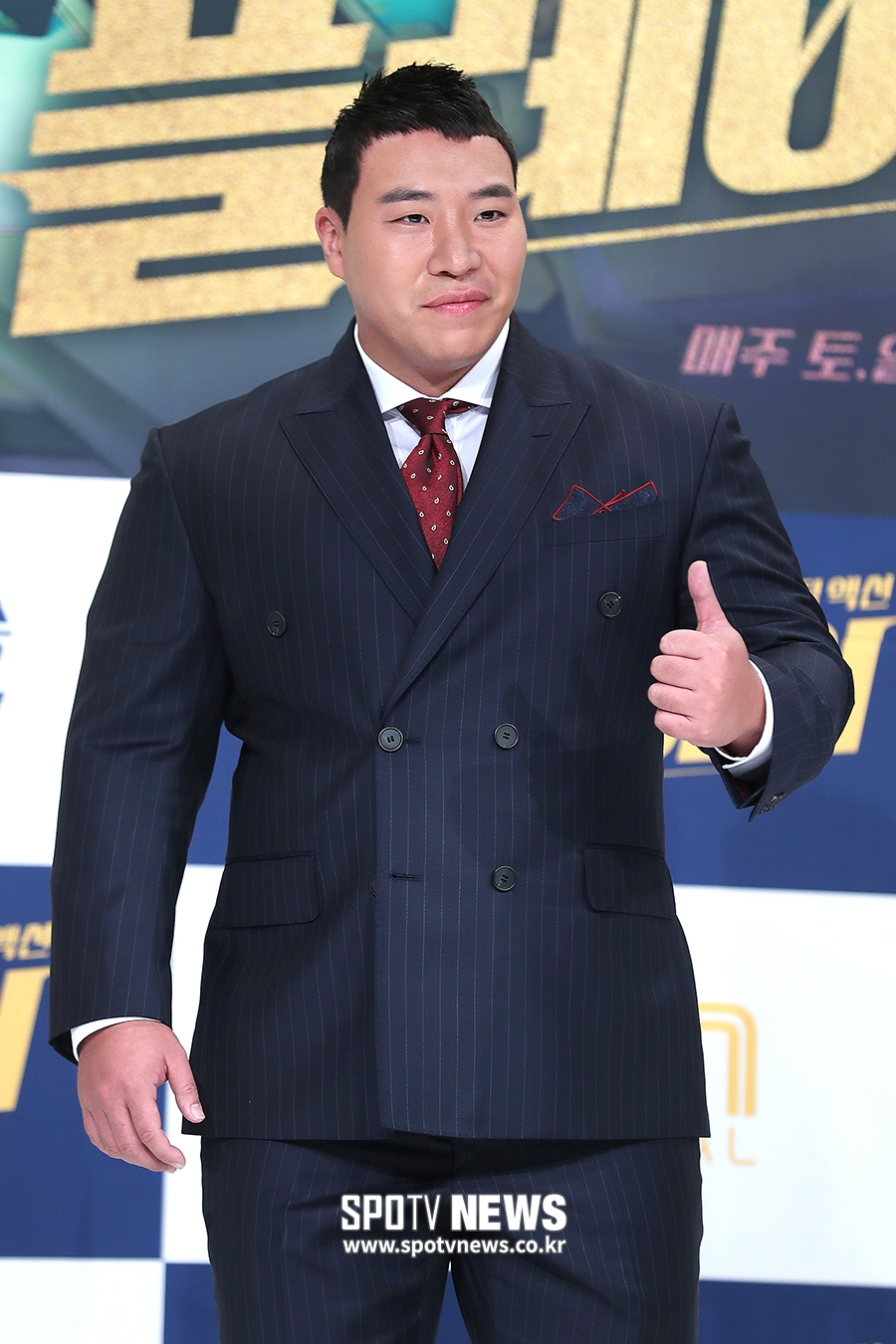 [포토S] 태원석, 가려지지 않는 체구