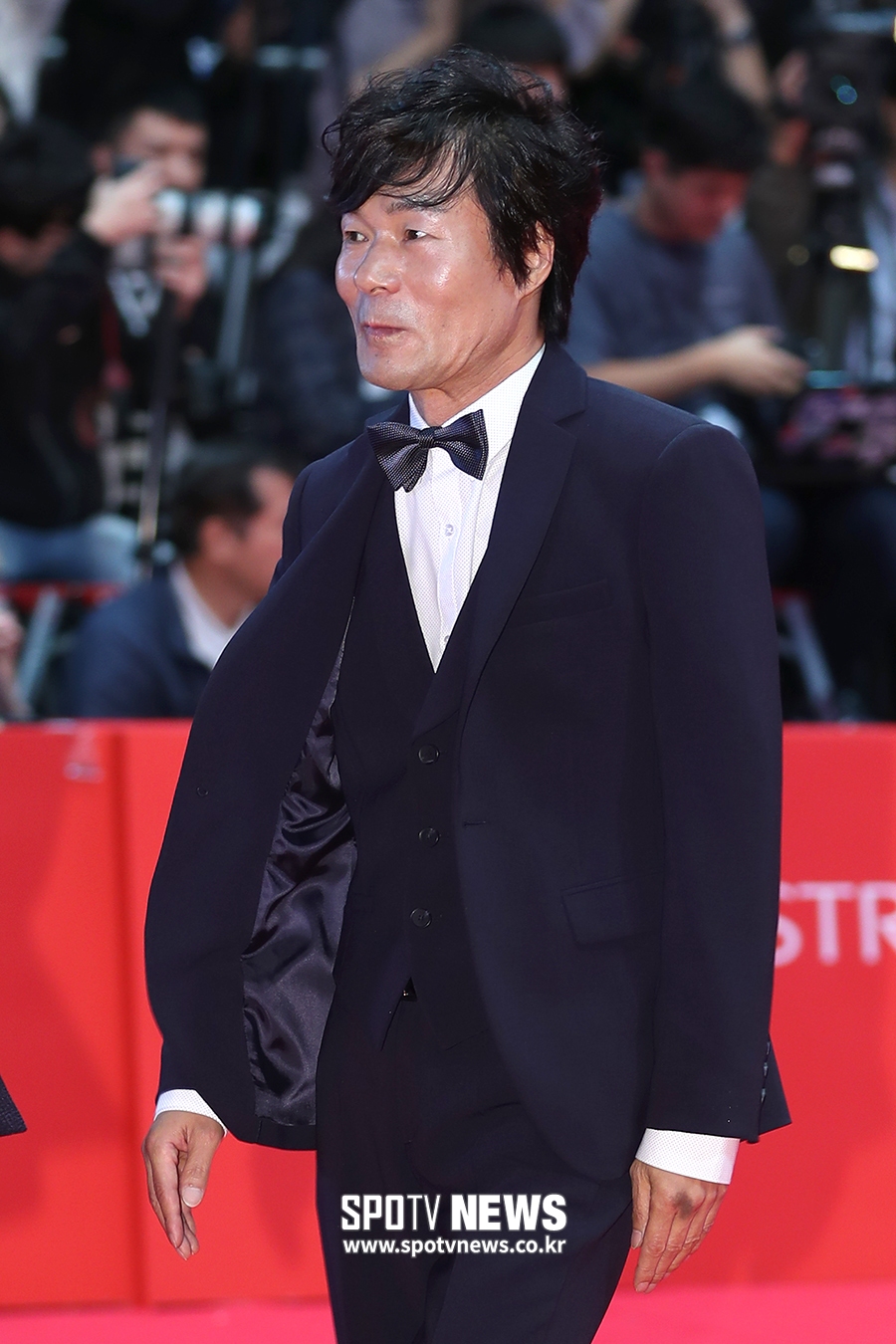 [포토S] 오광록, '레드카펫, 긴장되네~'