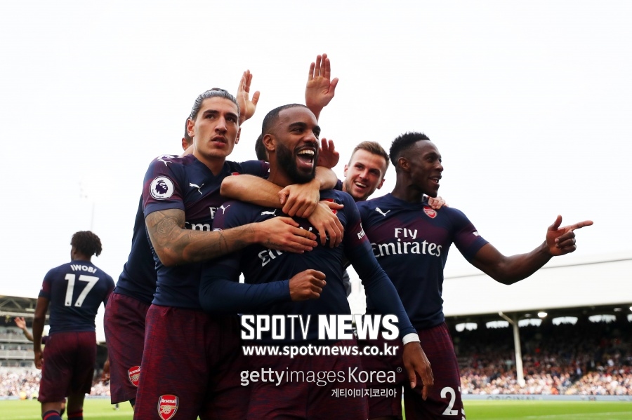 [PL REVIEW] '어느새 9연승' 아스날, 풀럼 5-1로 제압…라카제트&오바메양 멀티 골