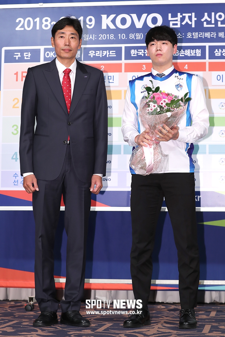 [포토S] 얼리 드래프트 이지석, 삼성화재에 1라운드 5순위 지명