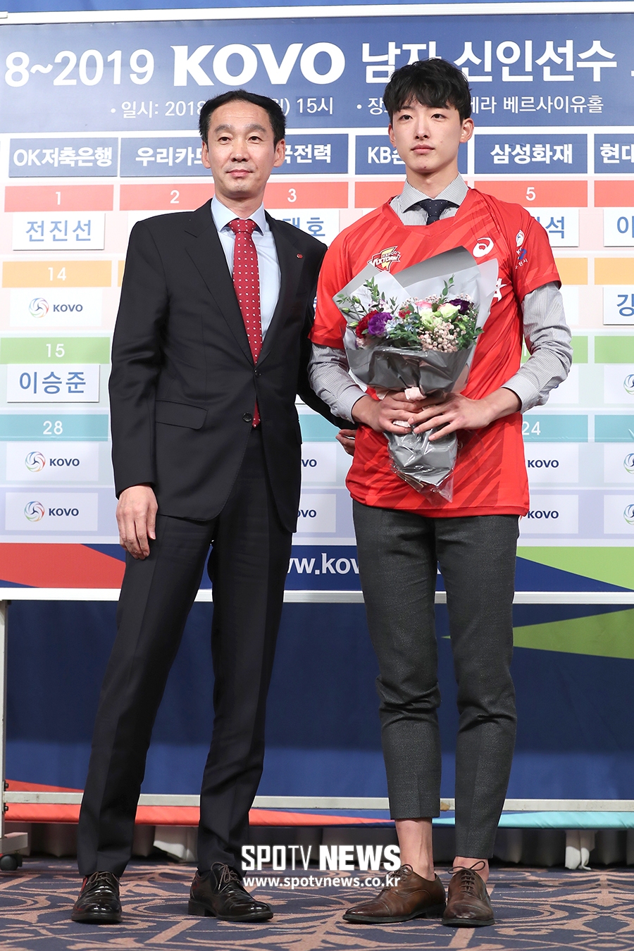 [포토S] 드래프트 재수생 박태환, 한국전력에 지명