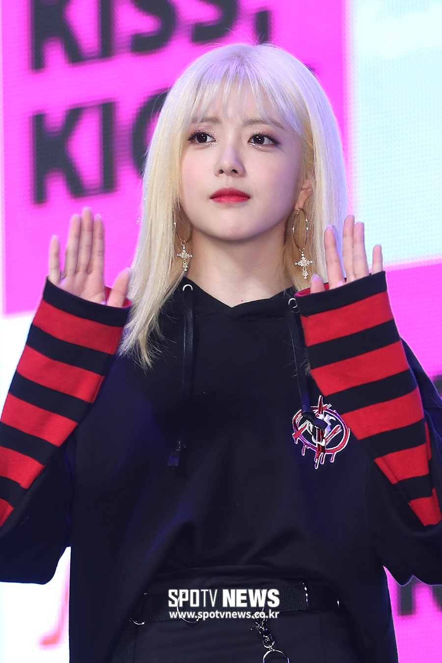 [포토S] 위키미키 지수연, 아름다운 금발