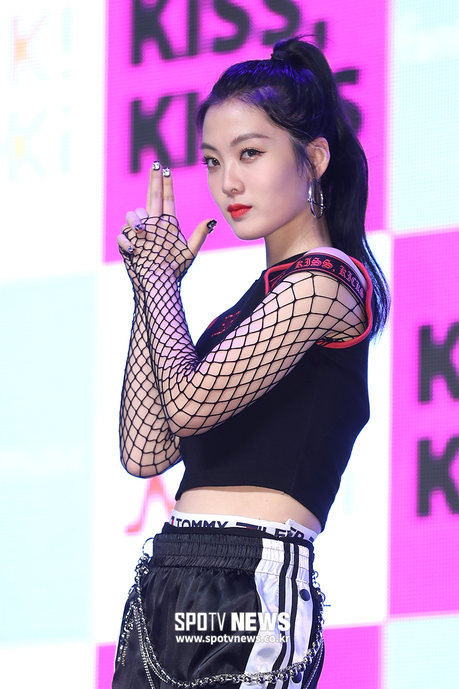 [포토S] 위키미키 루시, 그물이 포인트