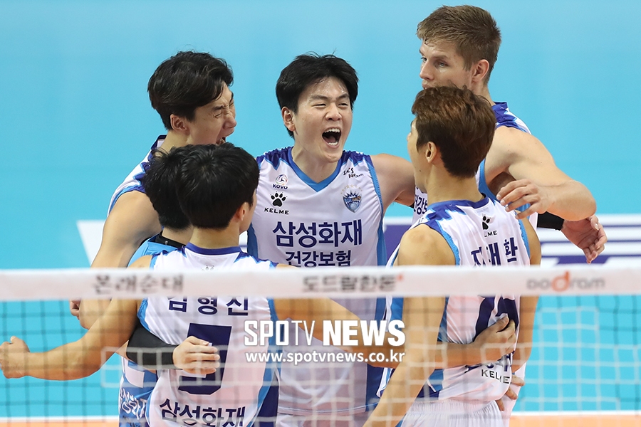 [포토S] 송희채, '득점 성공'