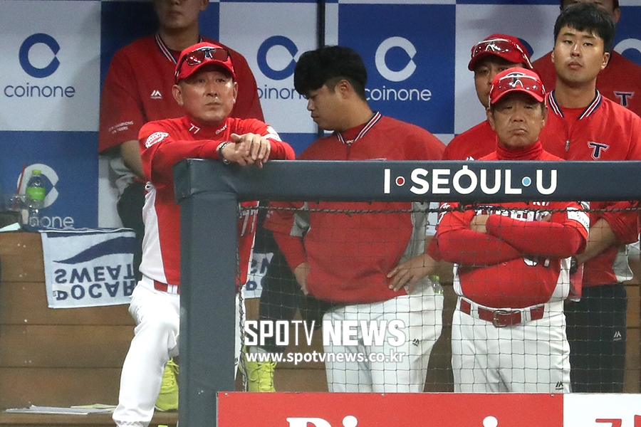 [포토S] 김기태 감독, '여기서 끝이구나'