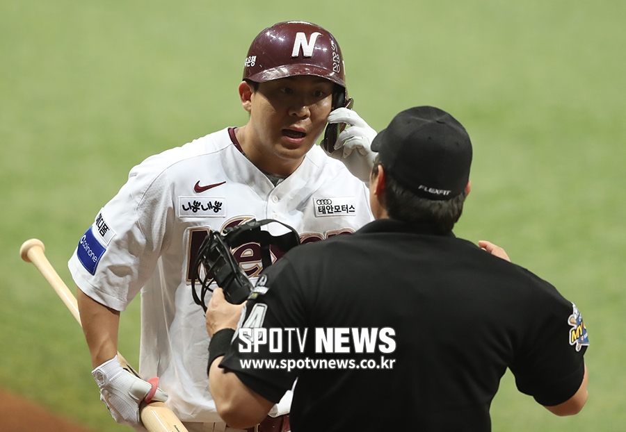 [포토S] 김민성, '노스윙이라는데요'