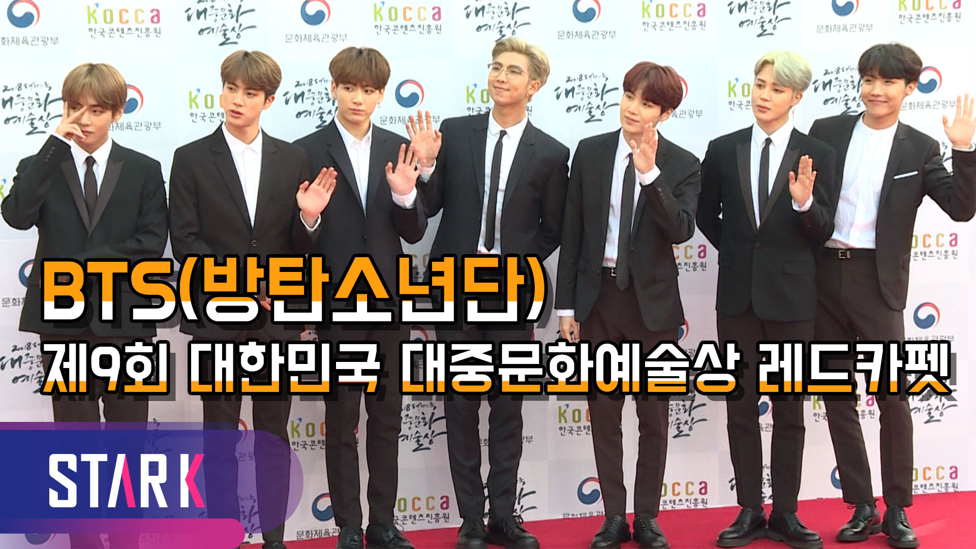 [영상] BTS, 귀국 후 첫 공식 일정 '상탄소년단' 레드카펫
