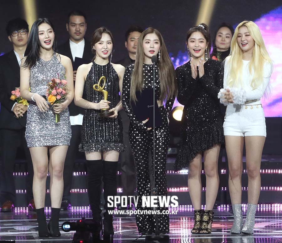 [포토S] 레드벨벳, '문화체육관광부 장관표창 받았어요~'
