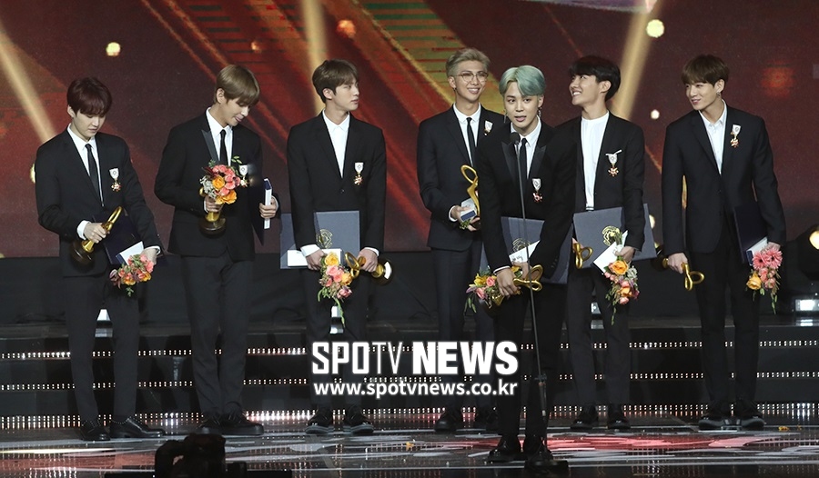 [2018 대중문화예술상] 방탄소년단, 역대 최연소 문화훈장 (종합)