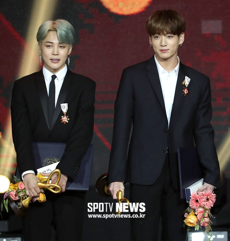 [포토S] 방탄소년단 지민-정국, '비주얼에 빠져든다'