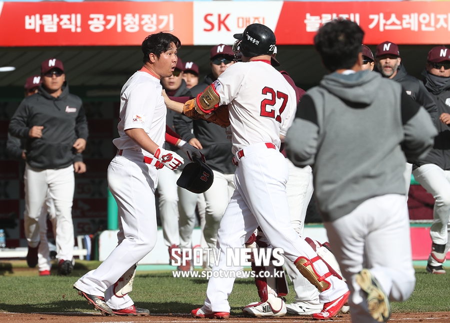 [포토S] SK-넥센, 벤치클리어링