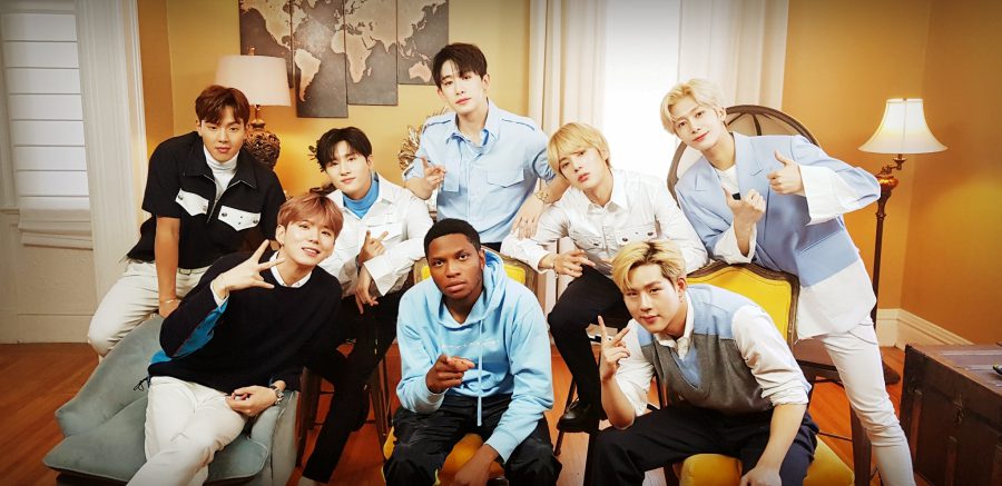 몬스타엑스, 세계적 팝스타 갈란트와 깜짝 만남 성사