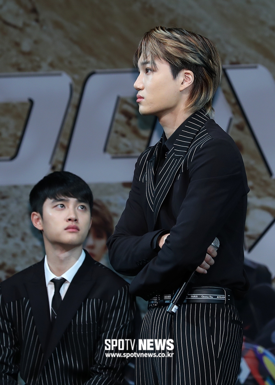 [포토S] 엑소 카이, 독특한 머리 스타일