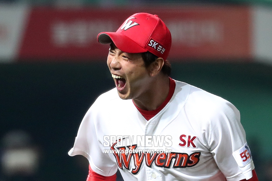 [포토S] 김광현, '입이 찢어지도록 기뻐!'