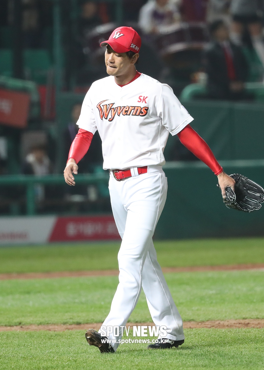 [포토S] 김광현, '너무 아쉬워'