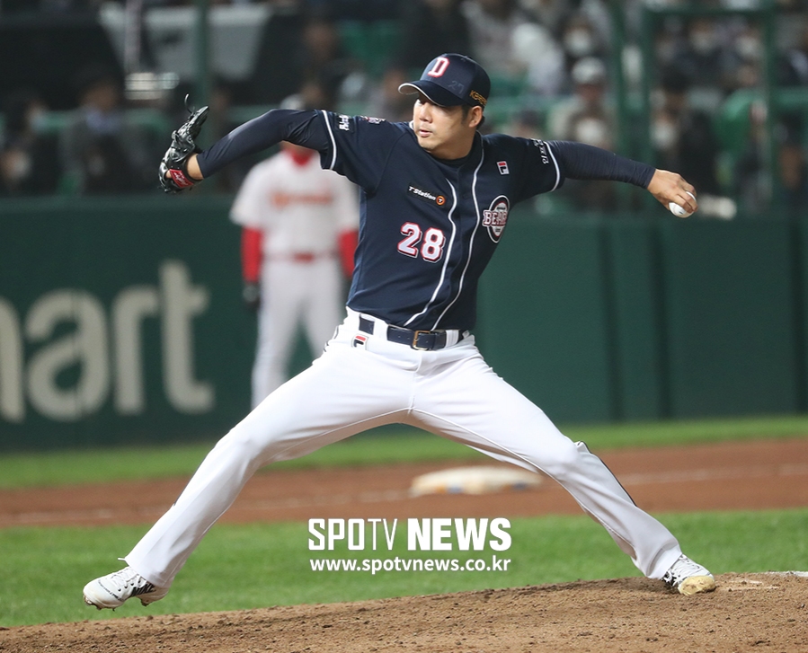 [포토S] 3차전에도 실패한 장원준 카드