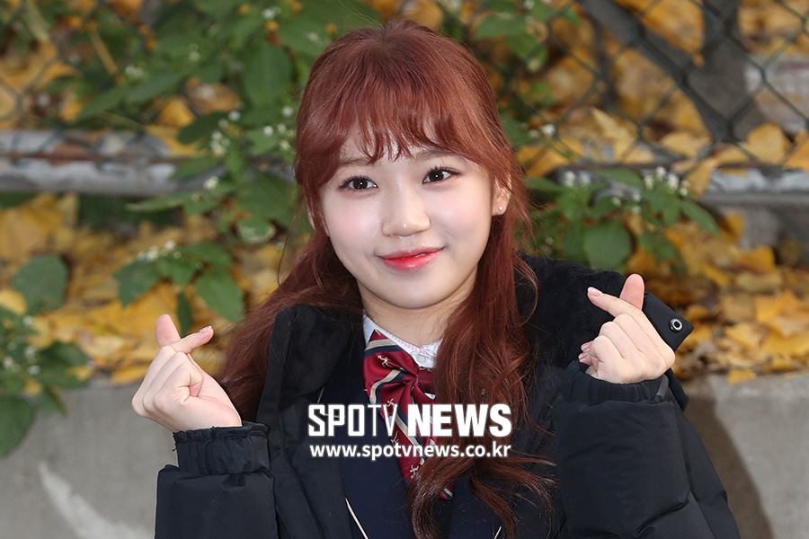 [포토S] 아이즈원 채원, 수능 대박!