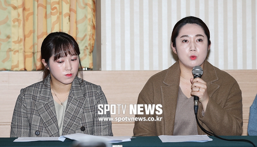 [포토S] 김경애-김영미, 어두운 표정