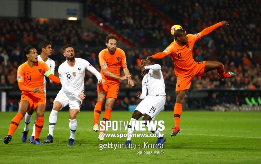 [네이션스 REVIEW] 속도의 네덜란드, 프랑스에 2-0 승…독일 강등 확정
