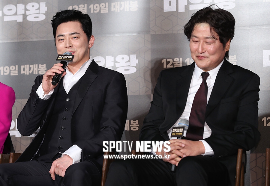 [포토S] 조정석, "송강호 선배, 정말 존경한다"