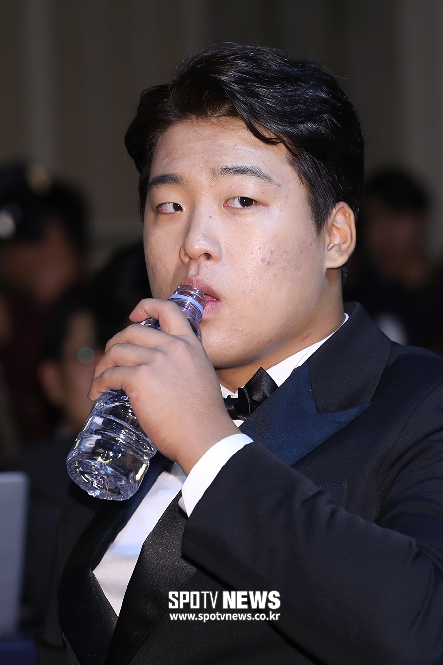 [포토S] 강력한 신인왕 후보 강백호, '긴장되네요~'