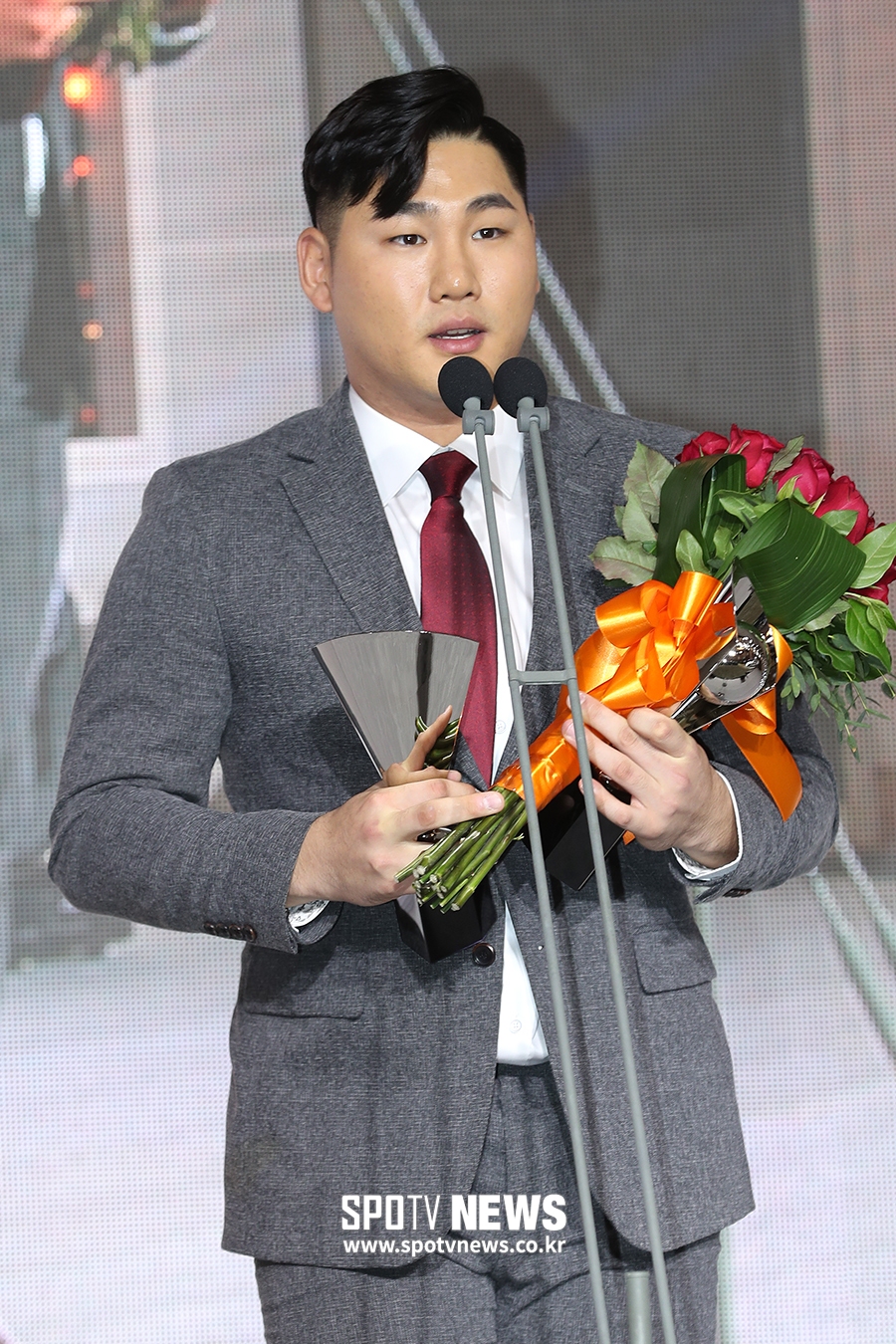 [포토S] 북부 임지열, 타율상 타점상 2관왕