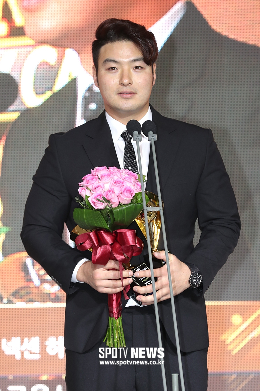 [포토S] 박병호, '빅리그에서 돌아오자마자 2관왕!'