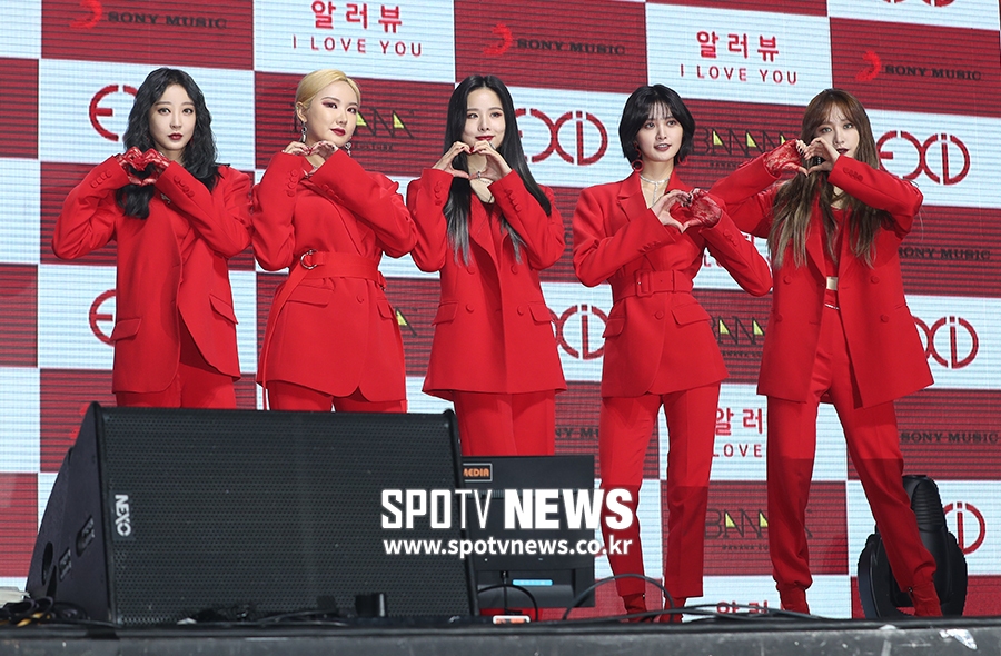 [포토S] EXID, 감격스러운 5인조 완전체 컴백!