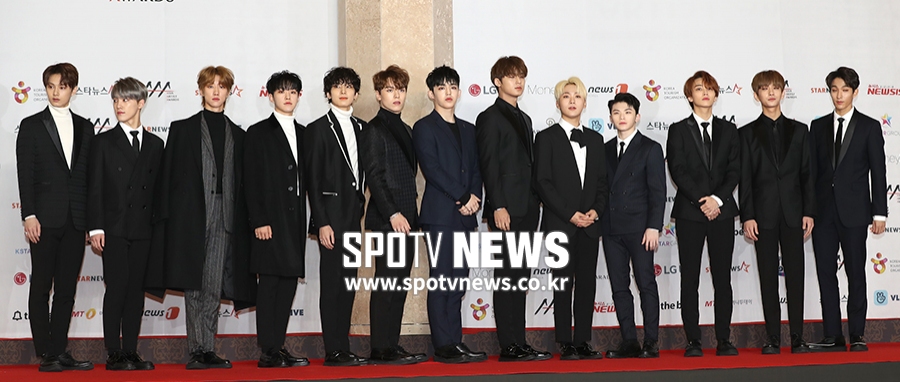 [포토S] 세븐틴, AAA 참석