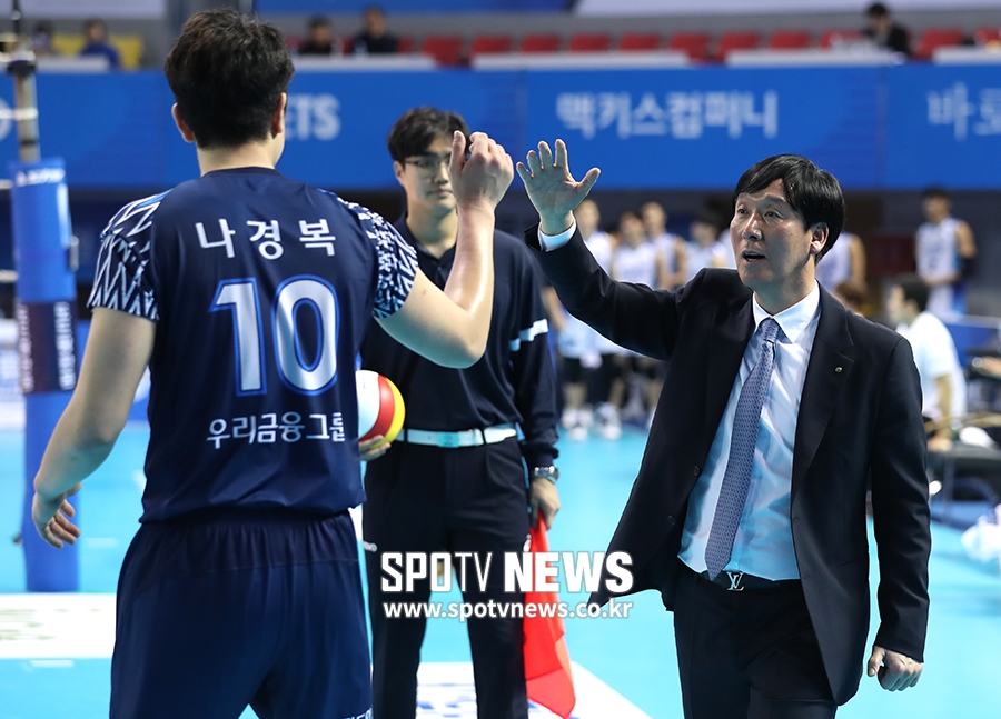 [포토S] 신영철 감독, '좋았어 나경복'