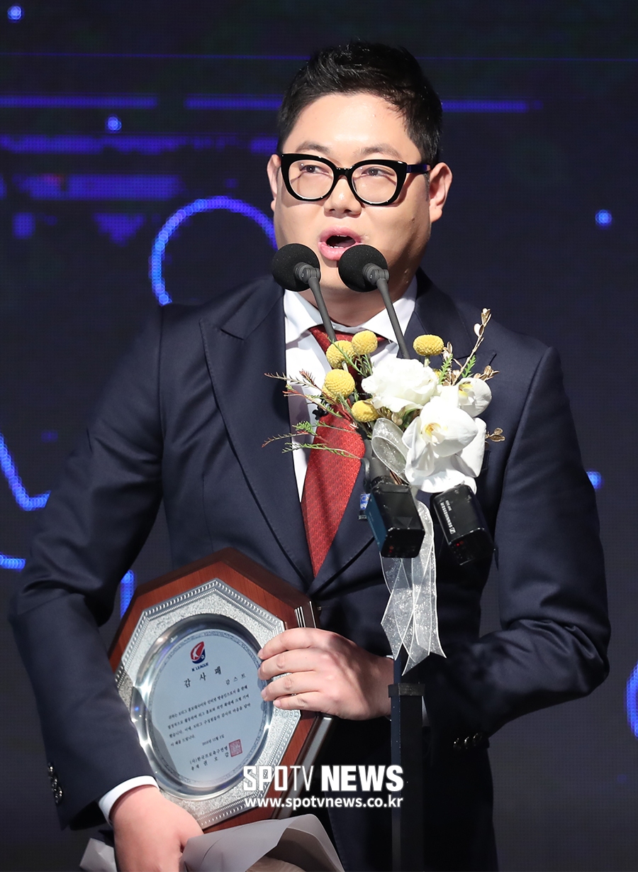 [포토S] VJ 감스트, 감격스런 소감 발표