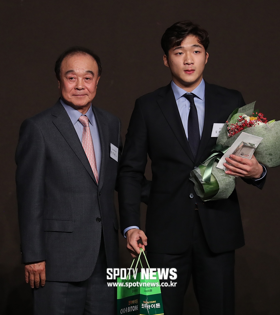 [포토S] 김대한, 아마 MVP에 선정