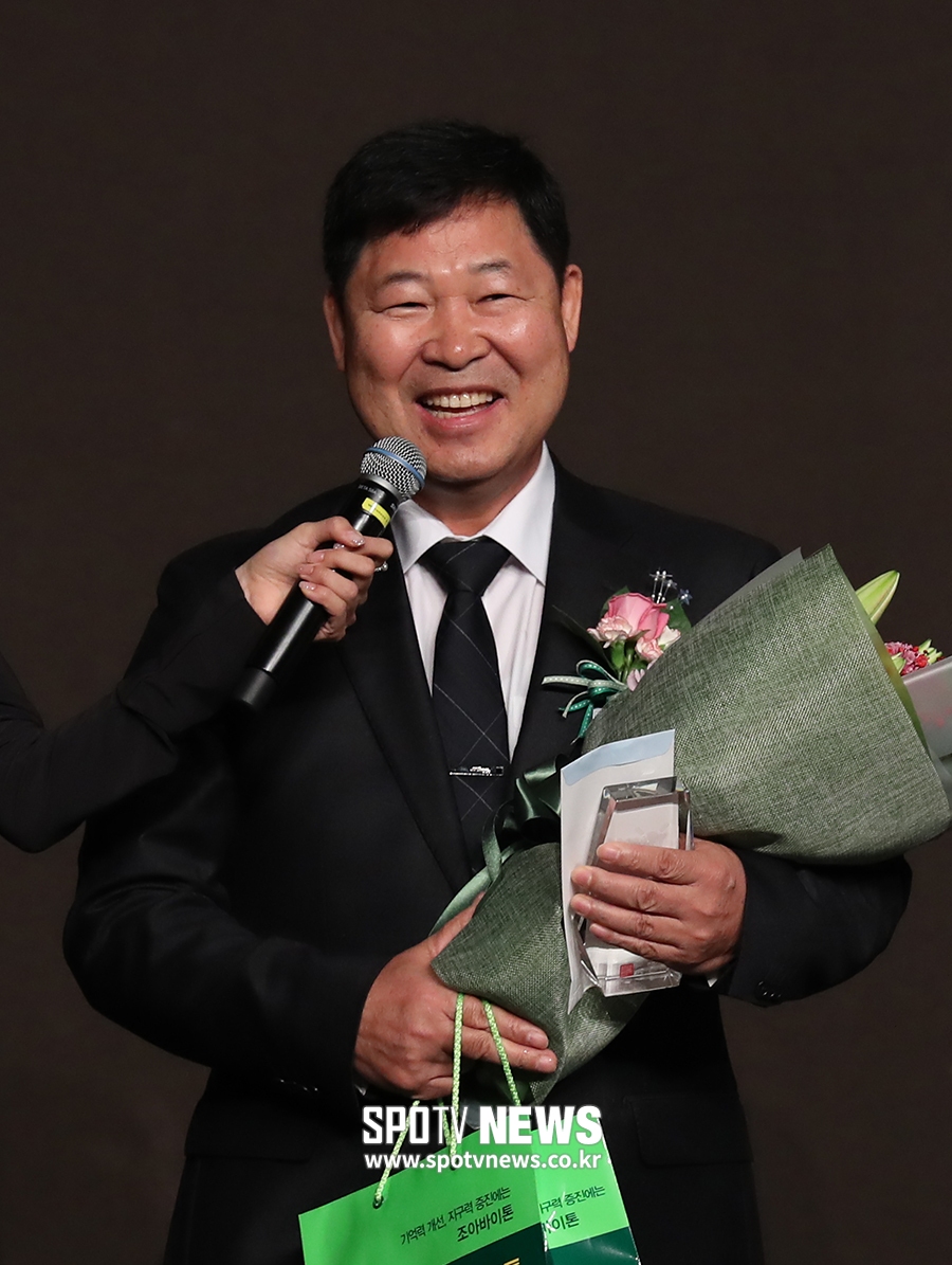 [포토S] 이만수 감독, "야구로 받은 사랑 돌려주겠다"