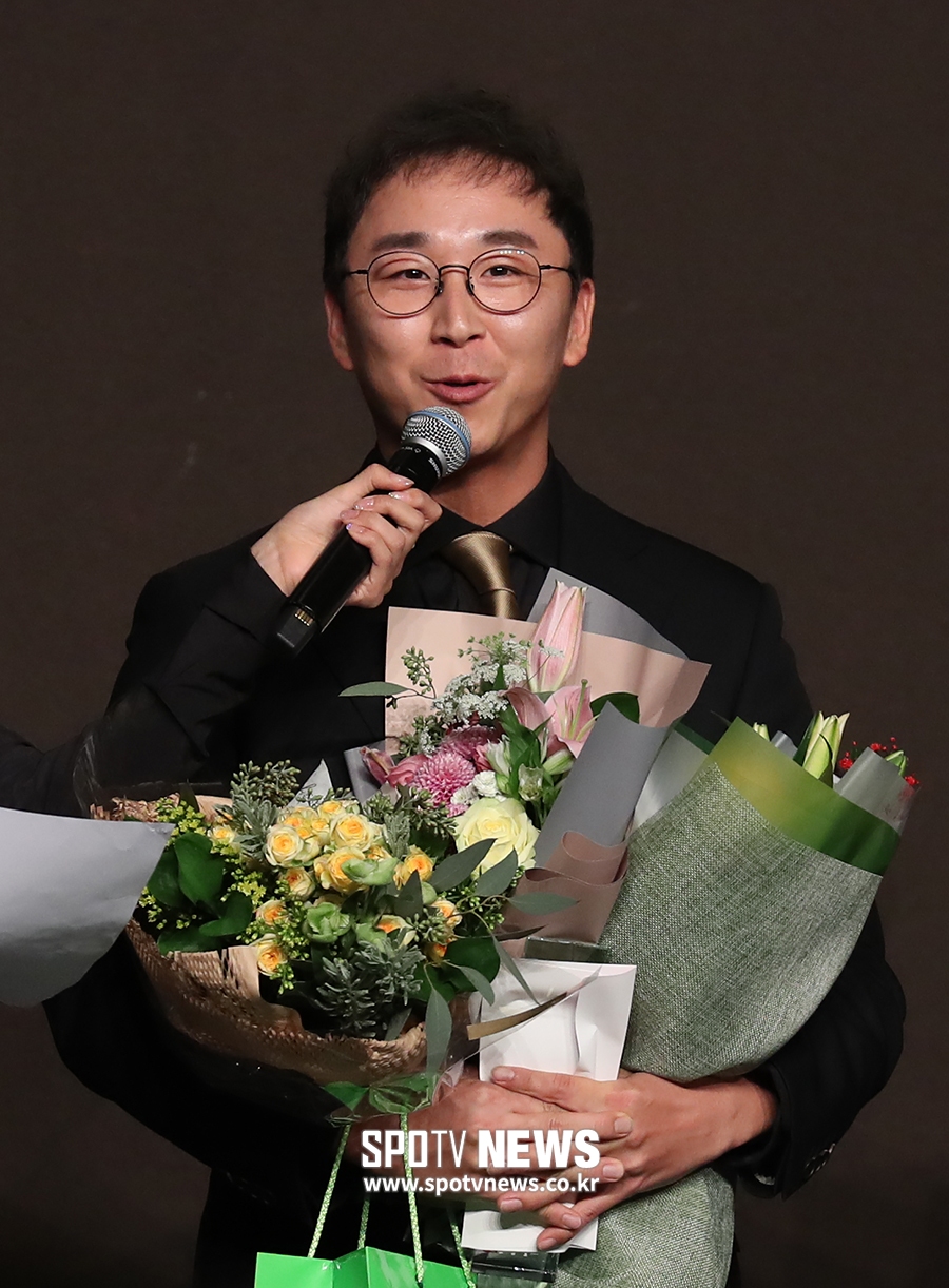 [포토S] 정우람, 2018 최고의 마무리