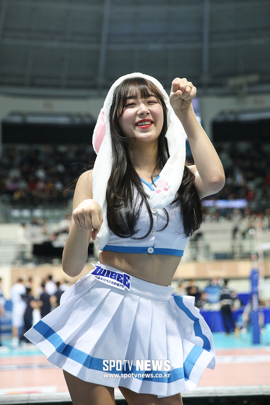 [포토S] 치어리더 안지현, 섹시 고양이의 애교