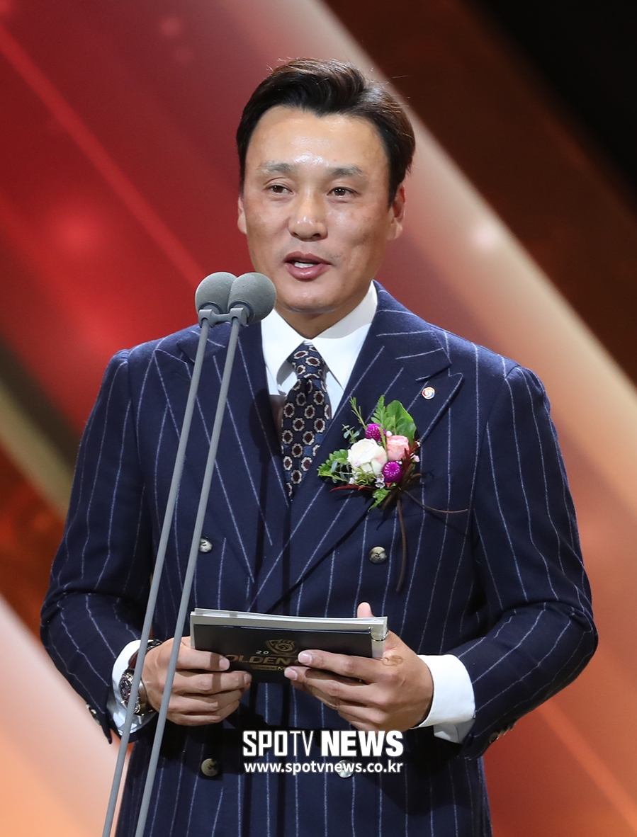 [포토S] 이승엽, 이제는 시상자