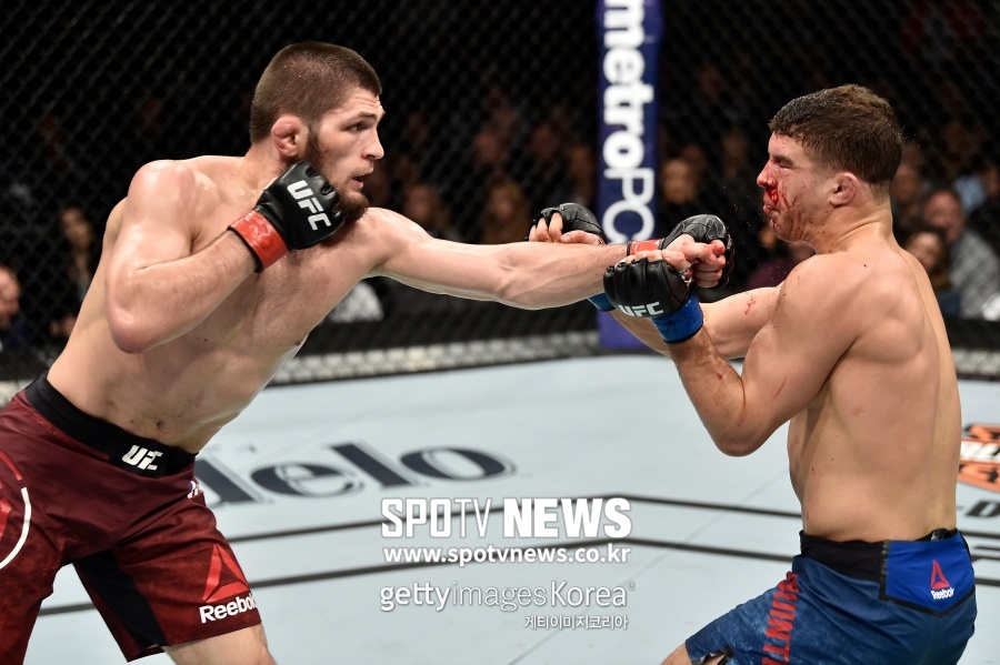 [정오의 UFC] 하빕 "아이아퀸타, 얼마나 센지 알고 있었다"