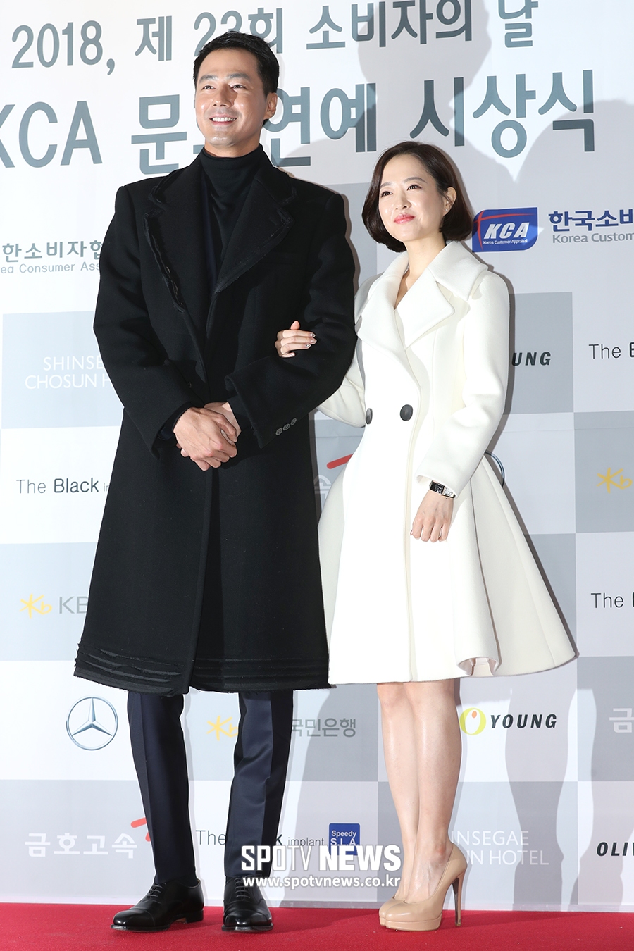 [포토S] 조인성-박보영, 이상적인 키 차이