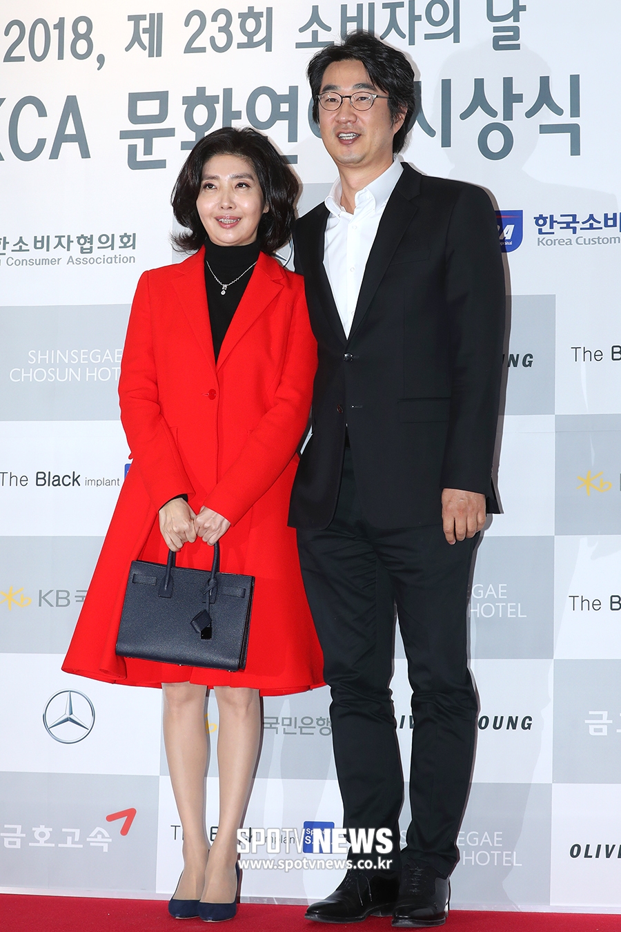 [포토S] 홍혜걸-여에스터 부부, 시상식 나들이