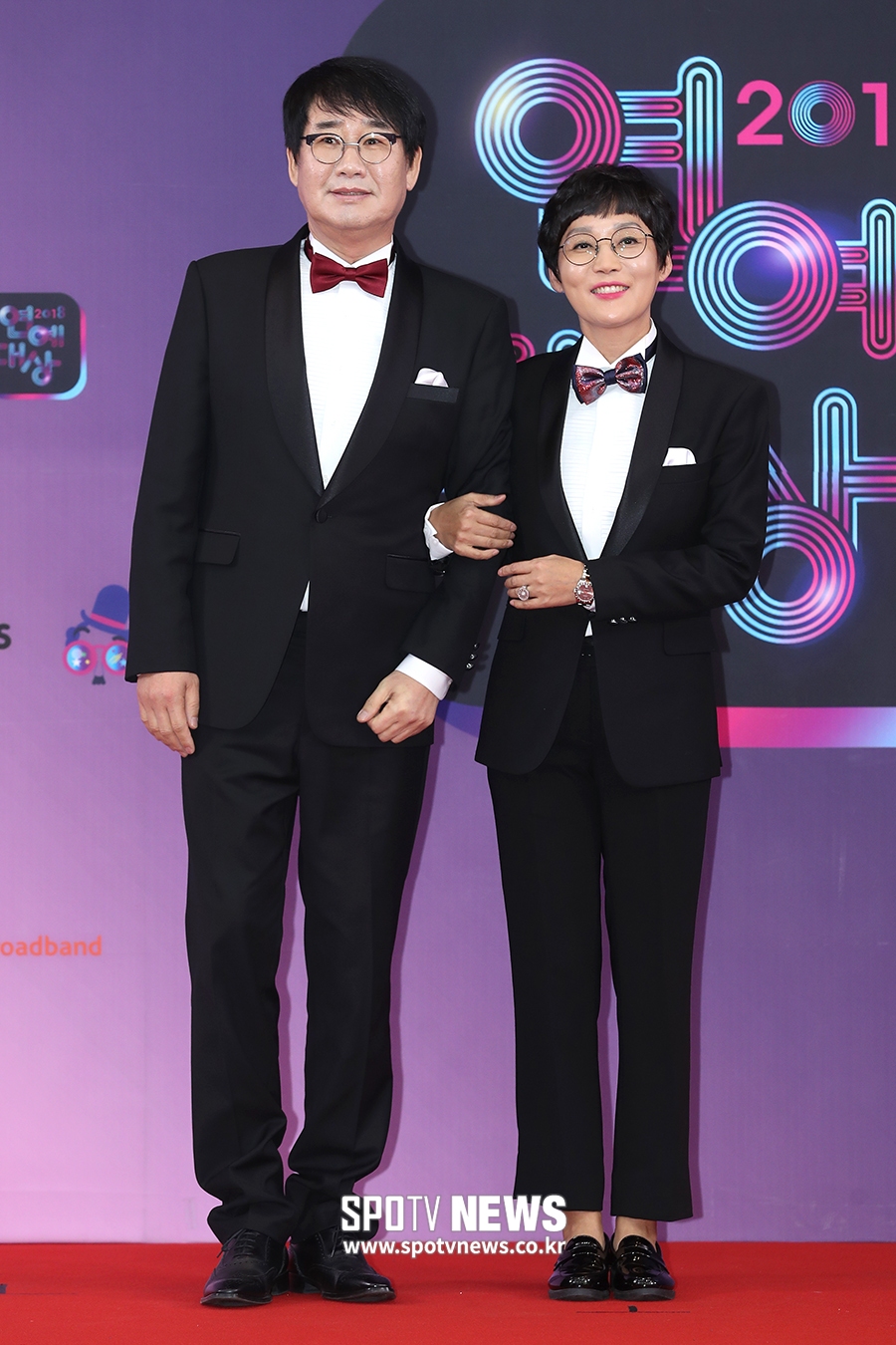 [포토S] 최양락-팽현숙 부부, 턱시도 맞춰 입고!