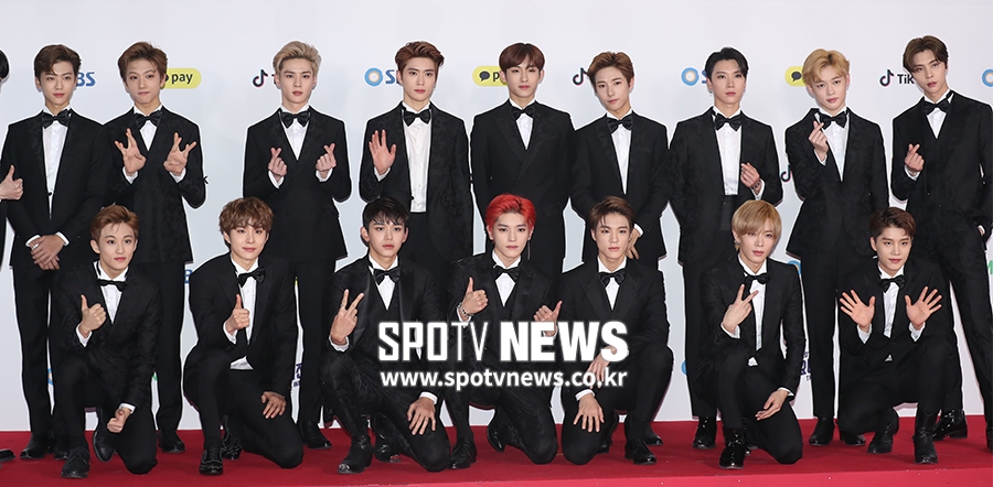 [포토S] 포토월 꽉 채운 NCT 멤버들