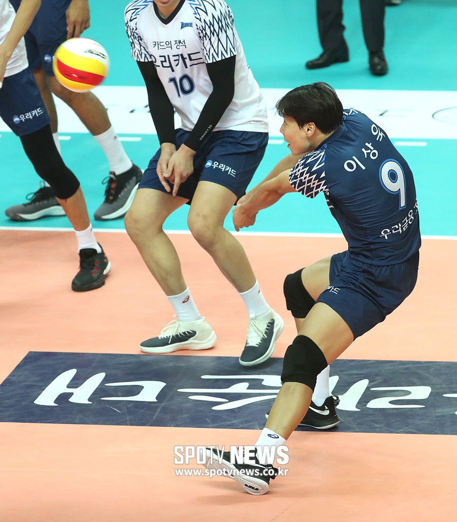[포토S] 이상욱, 안정적인 리시브