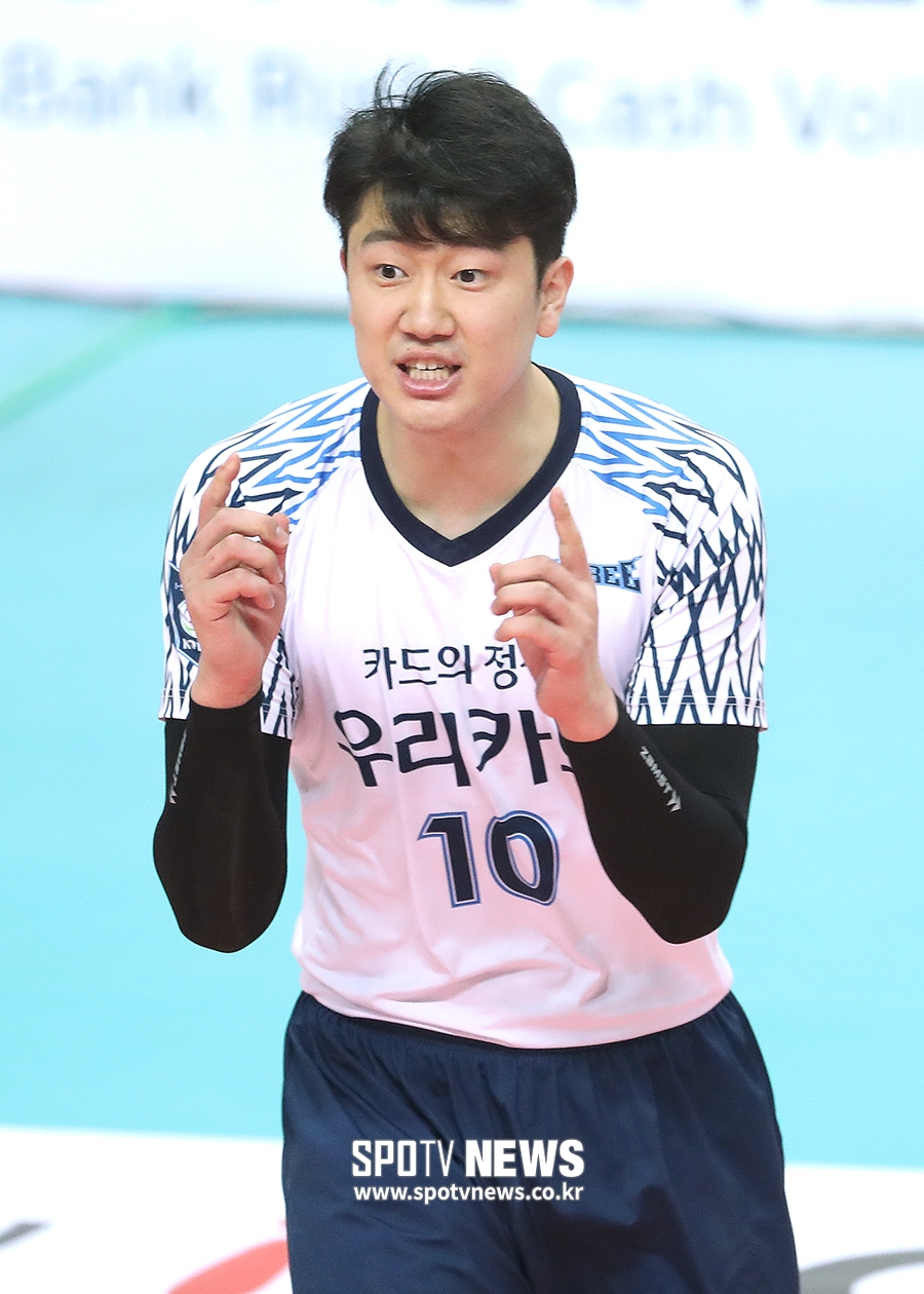 [포토S] 나경복, 의지 활활!