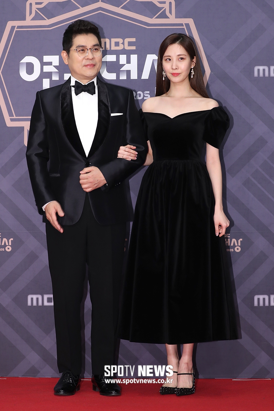 [포토S] 김용만-서현, MBC 연기대상 MC!