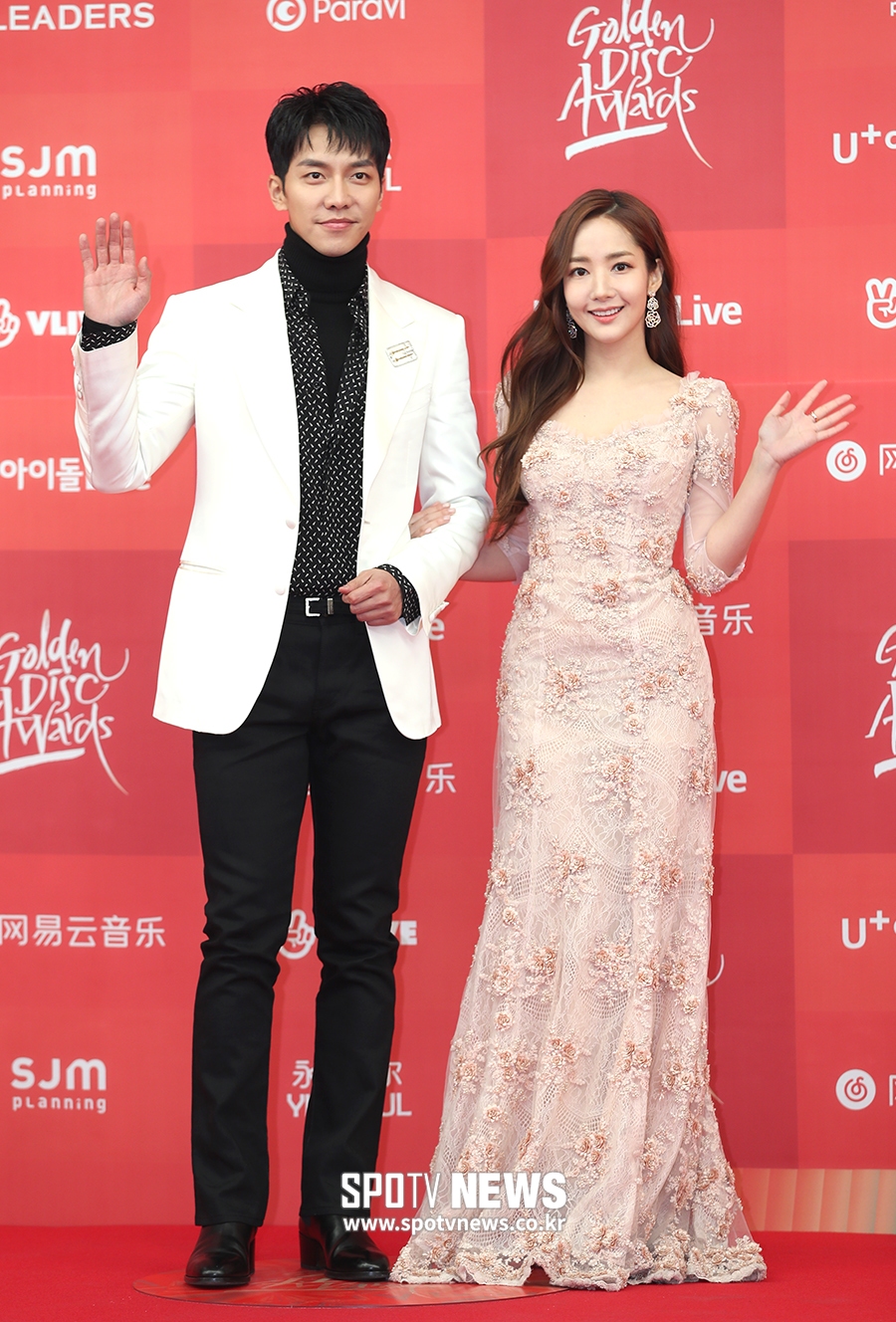 [포토S] 이승기-박민영, 골든디스크어워즈 MC!